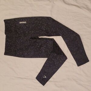 Gymshark Leopard Booty Scrunch Leggings